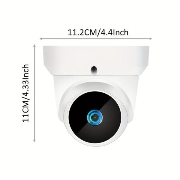 3MP HD WiFi IP Camera V380 Pro App Smart Home Security Night Vision Indoor Ceiling Mount Wireless CCTV Dome Camera