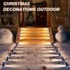2pcs Solar Stair Lights, Solar Step Lights Waterproof Outdoor Step Light With 13 LEDs, Outdoor Lighting Decor For Stair, Patio, Front Step, Front Porch And Deck, White Christmas Lights