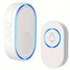 Wireless Doorbell 39 Music LED Flash Security Alarm Smart Home Intelligent US Plug Door Bell Chime Kit