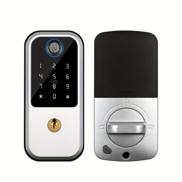 The Keyboard Lock With Handle And Intelligent Biometric Fingerprint Lock Is Suitable For Front Doors, Providing Keyless Entry. The Automatic Door Bolt Lock Is Suitable For Homes, Hotels, Apartments, And Offices.