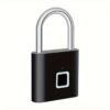 Smart Fingerprint Padlock USB Rechargeable Door Lock Biometric Thumbprint Door Padlocks Zinc Alloy Smart Life Unlock