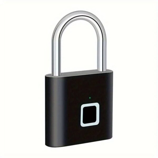 Smart Fingerprint Padlock USB Rechargeable Door Lock Biometric Thumbprint Door Padlocks Zinc Alloy Smart Life Unlock