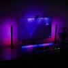 2pcs Smart LED Light Bars, RGB Night Light With Remote Control And APP Control, Music Sync Backlight For Gaming TV Bedroom Decoration, Desktop Lamp