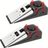 120dB Intruder Alert: Door Stop Alarm - The Ultimate Security Wedge For Home, Traveling & Hotel
