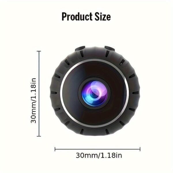 X8 Wi-Fi Mini Camera Night Vision Network Camera Video Recorder Motion Detection Monitor Home Safety Monitoring