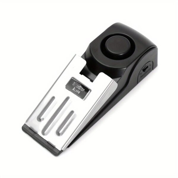 120dB Intruder Alert: Door Stop Alarm - The Ultimate Security Wedge For Home, Traveling & Hotel