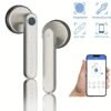 Smart Fingerprint Door Lock Waterproof Door Lock APP/Code/Key Card/Key 5-1 Unlock Way Gift For Birthday/Easter/President's Day (Battery Included)