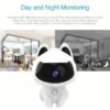 K9 V380 HD Definition Intelligent Home Monitoring Camera 1080P 2.4GHz Wireless WiFi Wireless Security WIFI Camera, AI Intelligent Tracking Motion Detection, Pet Monitor, Two-way Audio, Motion Detection Pet Camera