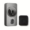 1pc Smart Wireless Doorbell, Smart 2.4G WIFI Video Doorbell, Tuya APP Smart System Control, Two-Way Intercom, Night Vision Function, Video Conversation, Family Helper (Delivered Without Battery)