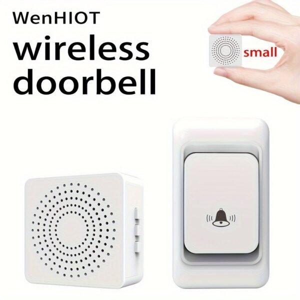 1pc Smart Home, USB Wireless Doorbell, Waterproof, 38 Kinds Of Chime Switching Smart Doorbell, Outdoor Electronic Doorbell, 5905.51 Inches Long Distance Remote Control Doorbell, Jingle Doorbell Wireless Call Doorbell For The Elderly