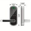 97432880fcc868899d3aa5f9ff7573ab.jpg Smart 5 In 1 Door Lock With Handle Biometric Technology Storage Memory Function