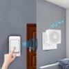 1pc Smart Home, USB Wireless Doorbell, Waterproof, 38 Kinds Of Chime Switching Smart Doorbell, Outdoor Electronic Doorbell, 5905.51 Inches Long Distance Remote Control Doorbell, Jingle Doorbell Wireless Call Doorbell For The Elderly
